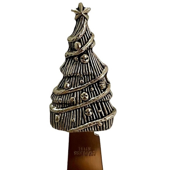 Christmas Holiday Knife Stainless Steel Spreader Set of 3 - Picture 6 of 7